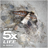 7/8" x 17" x 21" SDS MAX Drill Bit - 4 Cutters