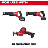 9" 18 TPI Sawzall Reciprocating Saw Blades - 5 Pack