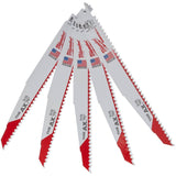9" 5 TPI Sawzall The Ax Reciprocating Saw Blades - 5 Pack
