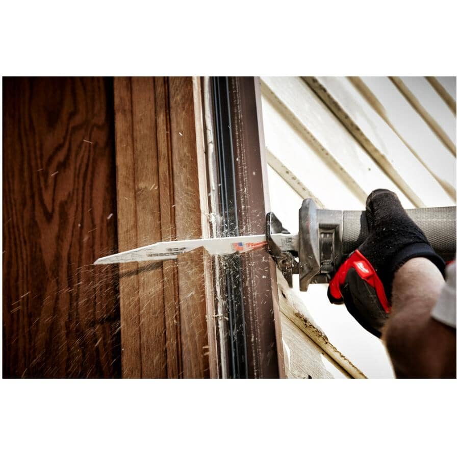 9" 7/11 Tooth Multi-Material Sawzall The Wrecker Reciprocating Saw Blades - 5 Pack