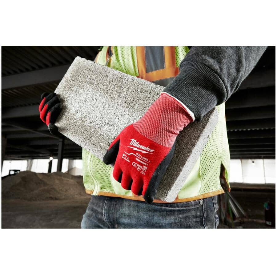 Cut Level 1 Nitrile Dipped Gloves - Extra Large