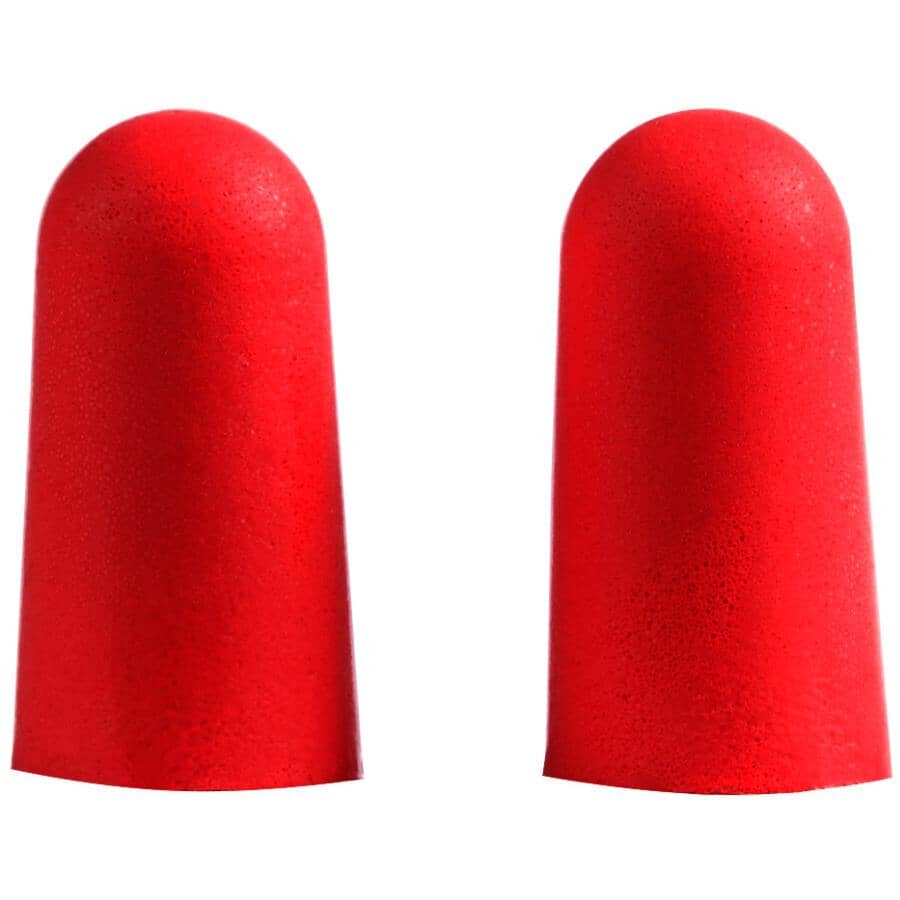 Foam Disposable Ear Plugs - 100 Pairs