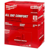 Foam Disposable Ear Plugs - 100 Pairs