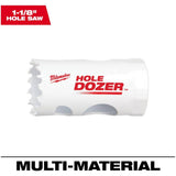 Hole Dozer 1-1/8" Bi-Metal Hole Saw