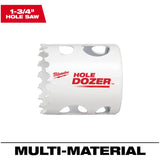 Hole Dozer 1-3/4" Bi-Metal Hole Saw