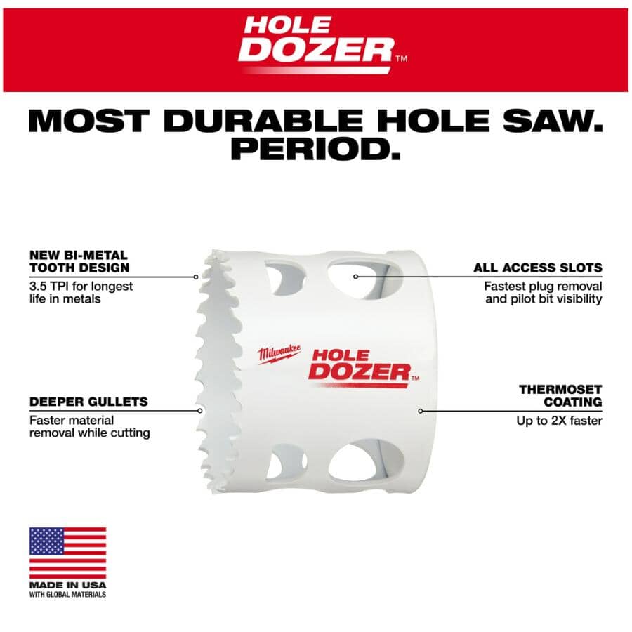 Hole Dozer 2-3/4" Bi-Metal Hole Saw