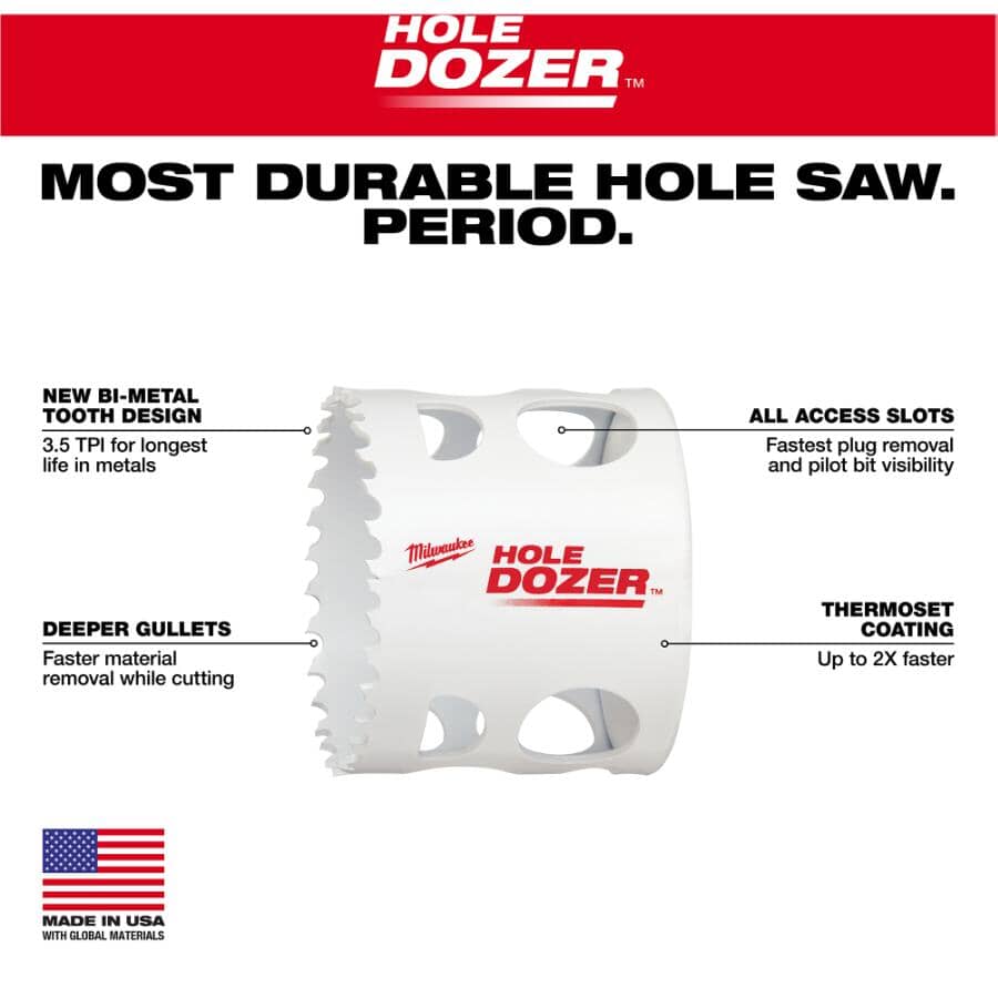 Hole Dozer 2-5/8" Bi-Metal Hole Saw