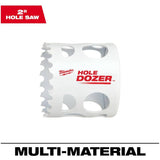 Hole Dozer 2" Bi-Metal Hole Saw