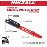 Inkzall Fine Point Black Marker