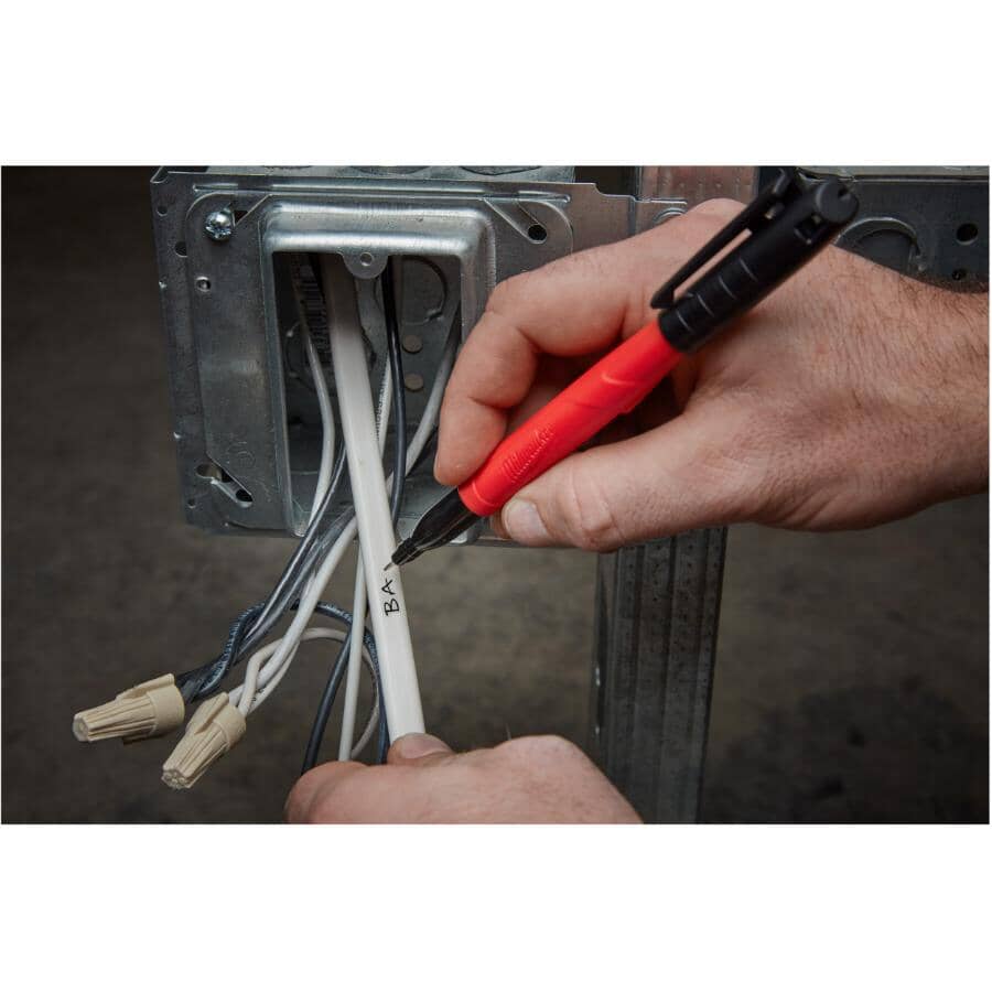 Inkzall Fine Point Coloured Markers - 4 Pack