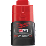 M12 12V Lithium-Ion Compact 3.0 Ah Redlithium Battery