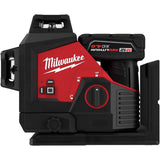 M12 Green 360 Degree 3-Plane Laser Level Kit