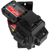 M12 Green 360 Degree 3-Plane Laser Level Kit
