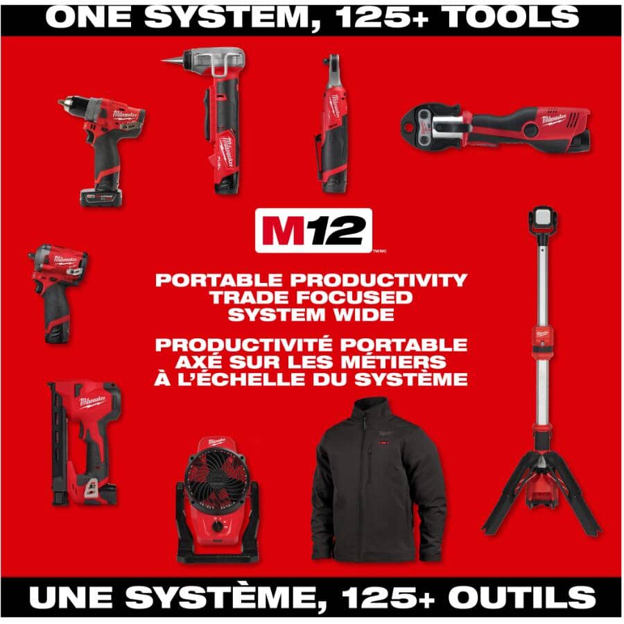 M12 Green 360 Degree 3-Plane Laser Level Kit