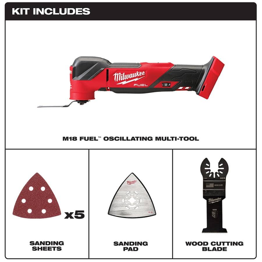 M18 FUEL Oscillating Multi-Tool - 18V, Tool Only