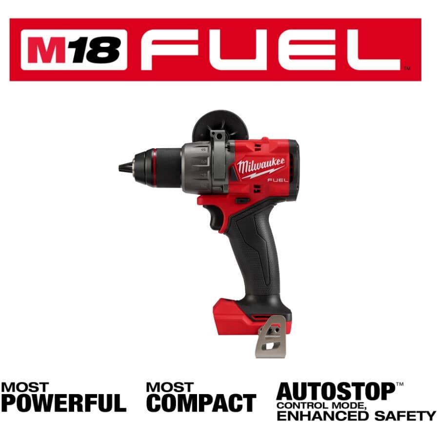 M18 Lithium Ion Cordless Hammer Drill & Impact Driver Combo Kit - 18V + 2 Batteries + Charger + Tool Case