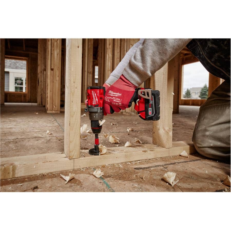 M18 Lithium Ion Cordless Hammer Drill & Impact Driver Combo Kit - 18V + 2 Batteries + Charger + Tool Case