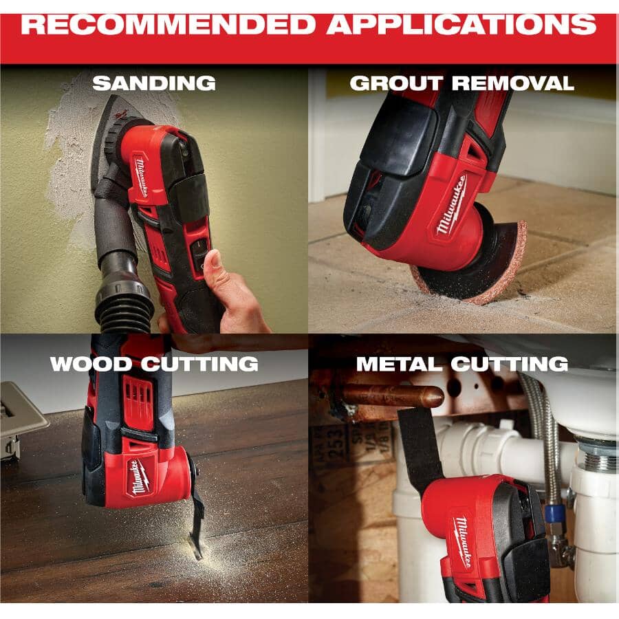 M18 Oscillating Tool - Cordless, 18V, Tool Only