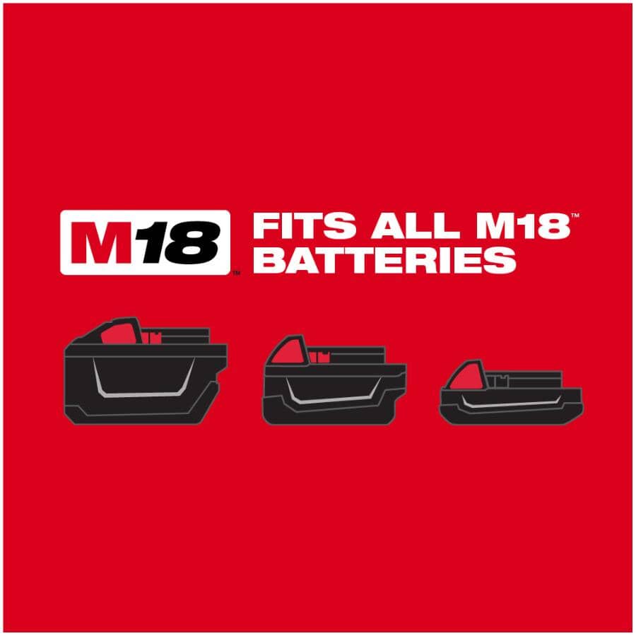 M18 Redlithium 18V Cordless Compact Hammer Drill & Impact Driver Combo Kit - with 2 Batteries, Charger & Tool Bag