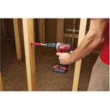 M18 Redlithium Cordless Compact 1/2" Hammer Drill Driver Kit - 18V + 2 Batteries + Charger + Tool Bag