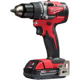 M18 Redlithium Cordless Compact Drill Driver & Impact Driver Combo Kit - 18V + 2 Batteries + Charger + Tool Bag