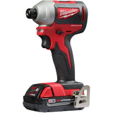 M18 Redlithium Cordless Compact Drill Driver & Impact Driver Combo Kit - 18V + 2 Batteries + Charger + Tool Bag