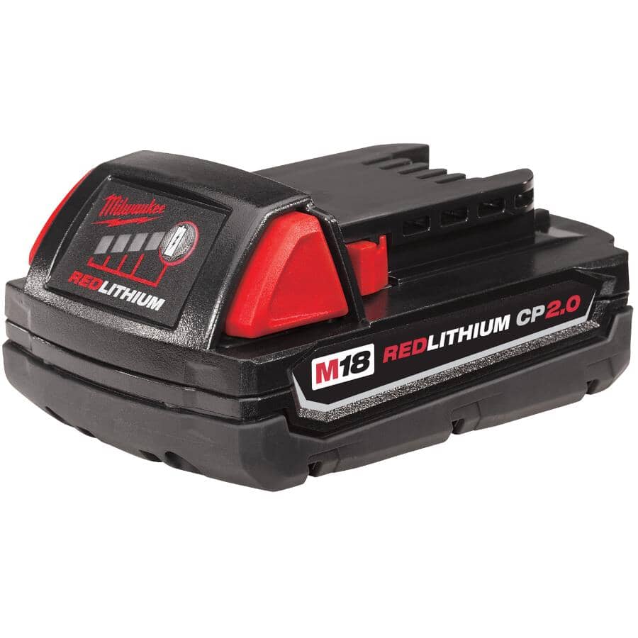 M18 Redlithium Cordless Compact Drill Driver & Impact Driver Combo Kit - 18V + 2 Batteries + Charger + Tool Bag