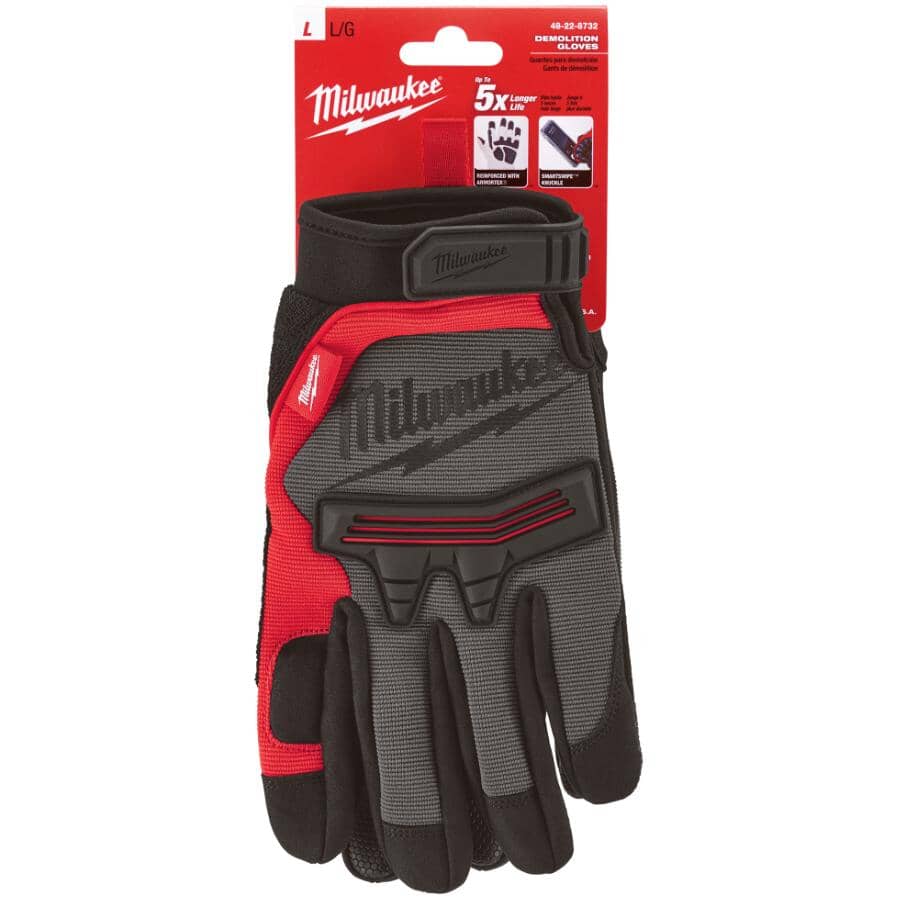 Men's Demolition Work Gloves - Large
