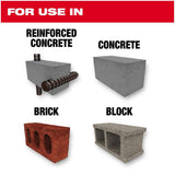 MX4 1" x 17" x 21" SDS MAX Drill Bit - 4 Cutters