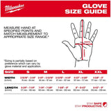 Nitrile Cut Level 4 High Visibility Gloves - Medium