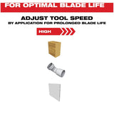 Open-Lok Universal Plunge Blades - 1-3/8", Wood, 3 Pack