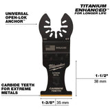 Open-Lok Plunge Carbide Teeth Blade - 1-3/8"