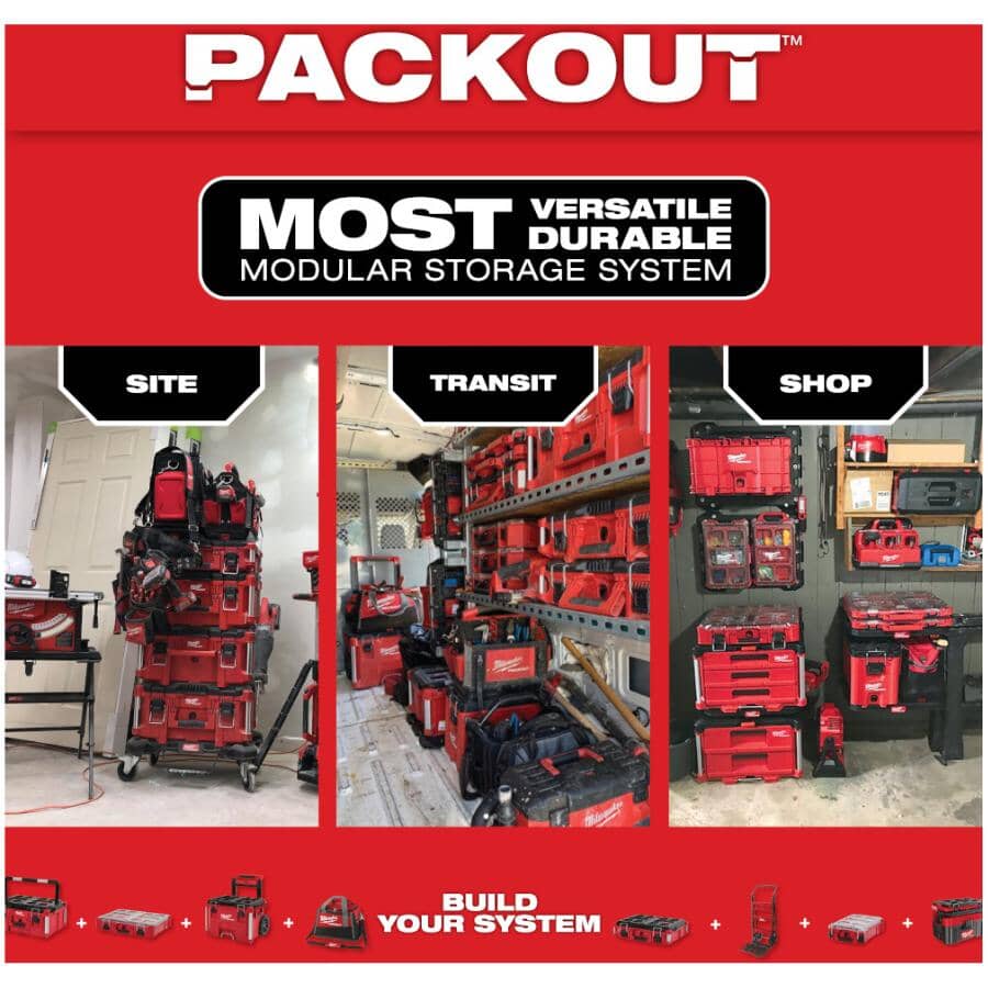 Packout 15" x 20" x 6.6" Deep Tool Box