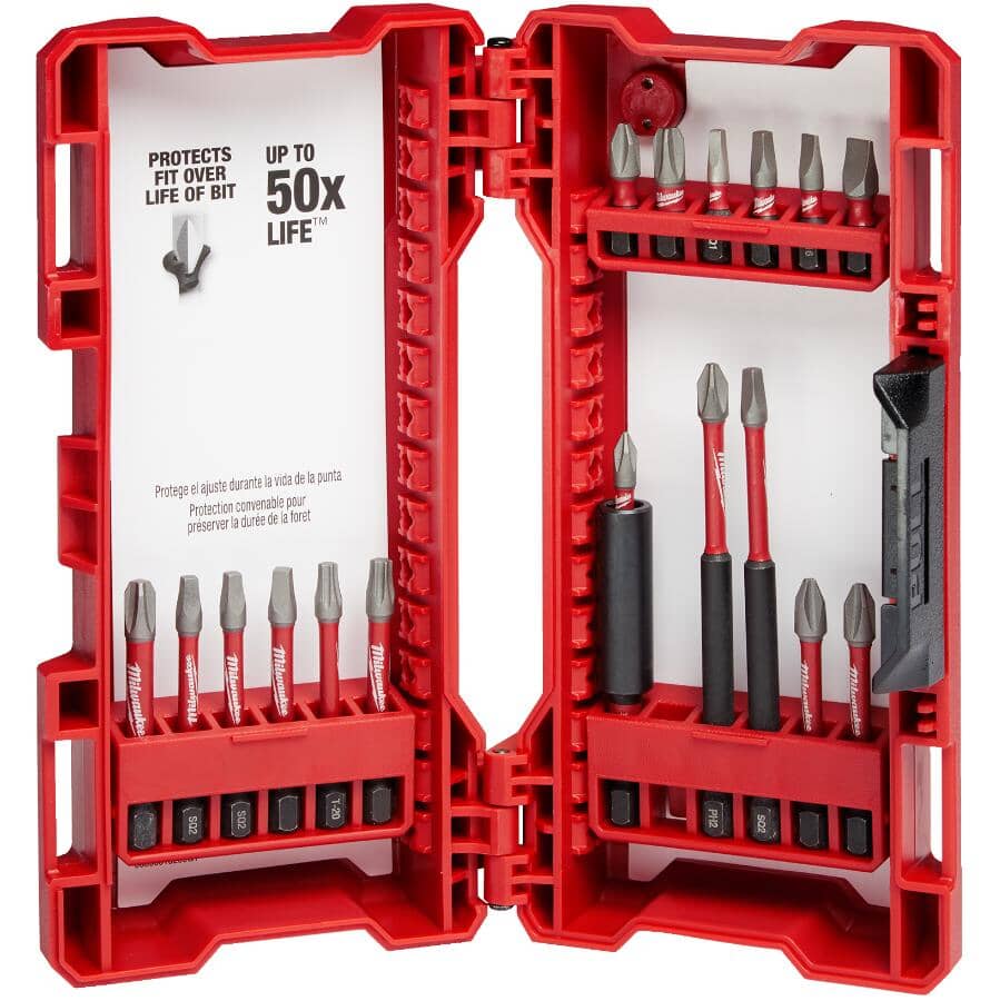 Shockwave Impact Power Driver Bit Set - 18 Piece