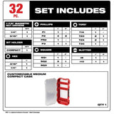 Shockwave Impact Power Driver Bit Set - 32 Piece