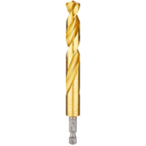 Shockwave Red Helix 1/2" Titanium Drill Bit