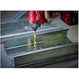 Shockwave Red Helix 3/8" Titanium Drill Bit