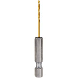 Shockwave Red Helix 5/64" Titanium Drill Bit - 2 Piece