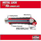 Snap Off Precision Cut Blade Utility Knife - with Metal Lock, 25 mm, Heavy Duty