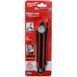 Snap Off Precision Cut Blade Utility Knife - with Metal Lock, 25 mm, Heavy Duty