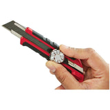 Snap Off Precision Cut Blade Utility Knife - with Metal Lock, 25 mm, Heavy Duty