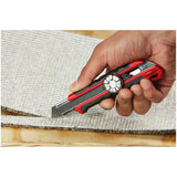 Snap Off Precision Cut Blade Utility Knife - with Metal Lock, 25 mm, Heavy Duty