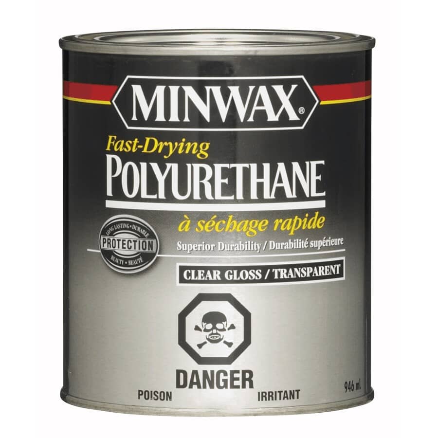 Fast Drying Polyurethane - Clear Gloss, 946 ml