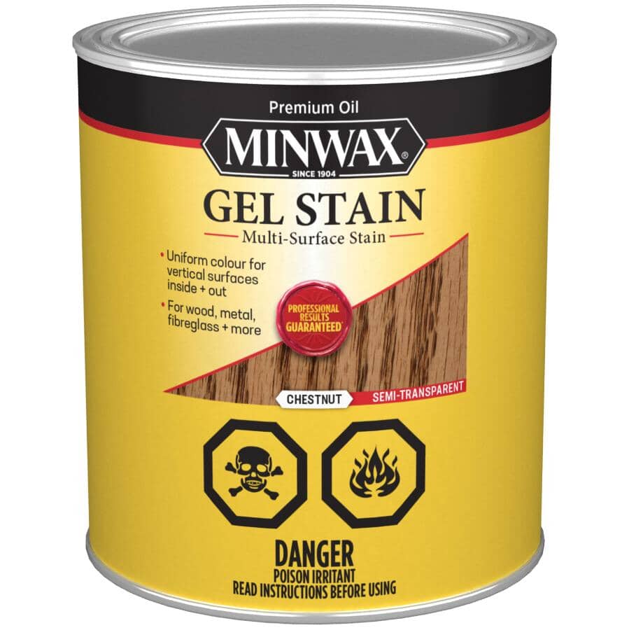 Gel Stain - Chestnut, 946 ml