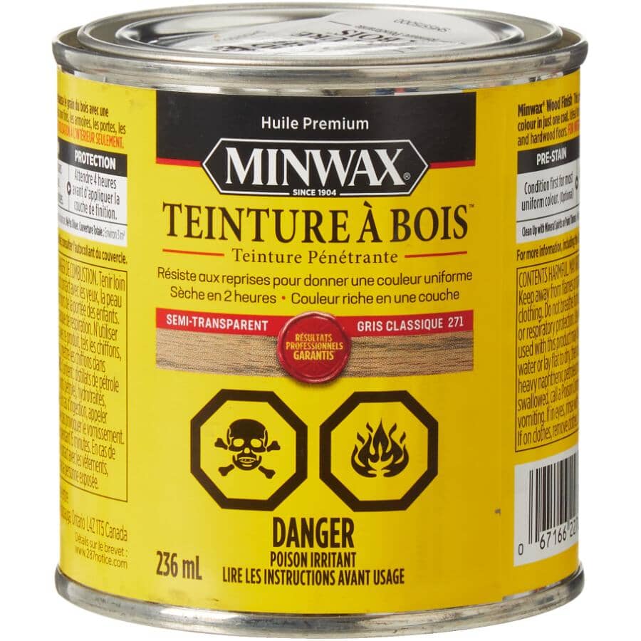 Wood Finish - Classic Grey, 236 ml