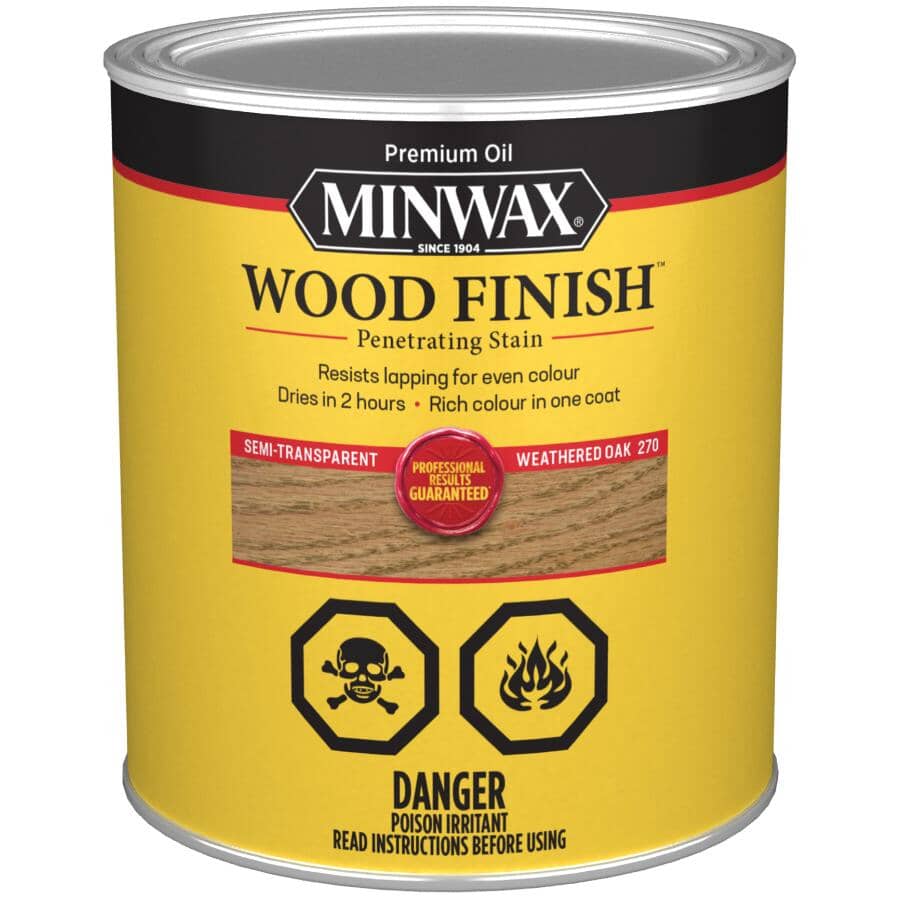 Wood Finish - Weathered Oak, 946 ml