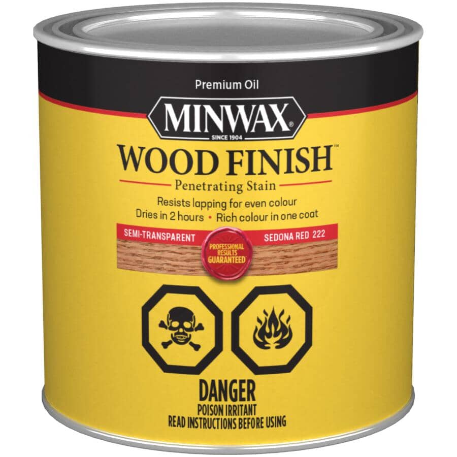 Wood Finish - Sedona Red, 236 ml