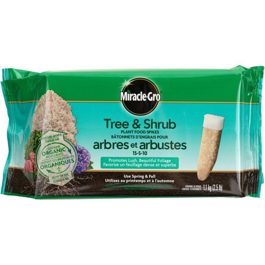 10 Pack 15-5-10 Tree and Shrub Fertilizer Spikes