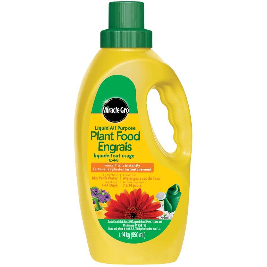 12-4-8 Liquid All Purpose Fertilizer - 950 ml