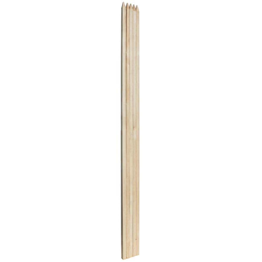 3/4" x 4' Hardwood Plant Stakes - 5 Pack